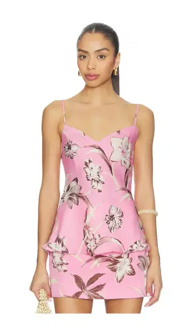 ROCOCO SAND V-neck Strappy Top | Thumbnail 1 ROCOCO SAND V-neck Strappy Top | Thumbnail 1