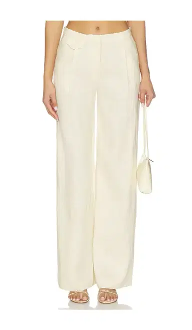 Bardot Geordy Hipster Linen Pant | Thumbnail 1 Bardot Geordy Hipster Linen Pant | Thumbnail 1