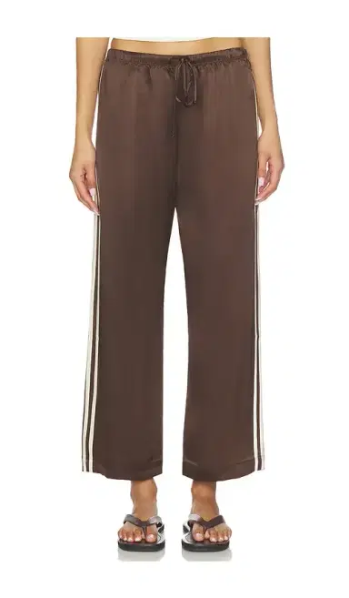 DONNI. The Silk Stripe Crop Pant | Thumbnail 2