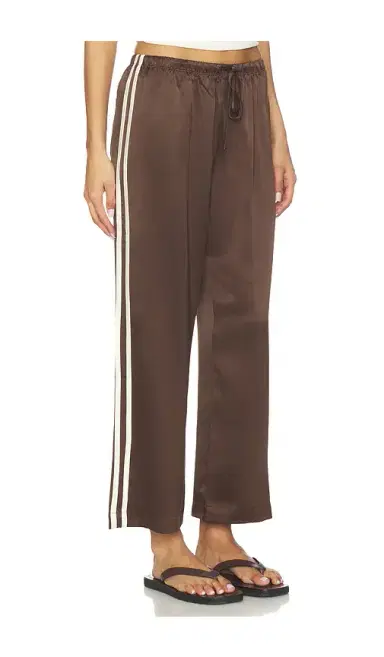 DONNI. The Silk Stripe Crop Pant | Thumbnail 1