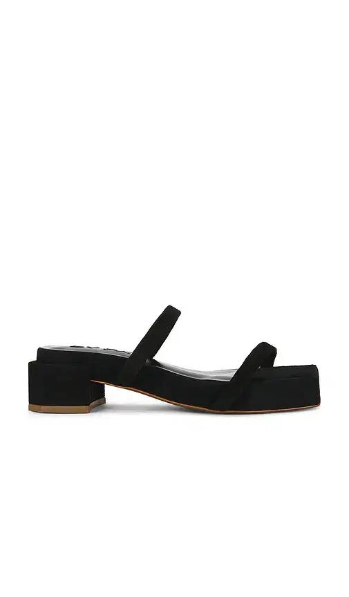 BY FAR Tanya Suede Sandal