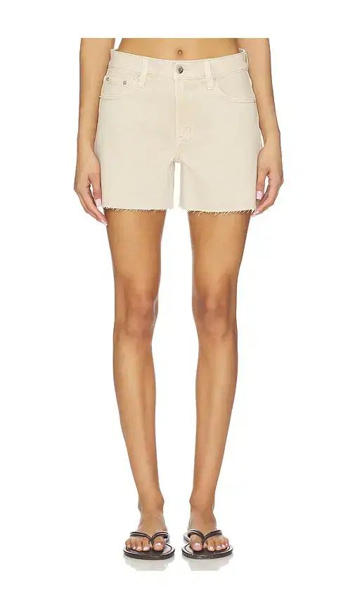 PISTOLA Kennedy Relaxed Mid Rise Cut Off Short
