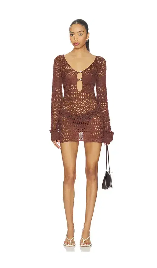 Shani Crochet Mini Dress