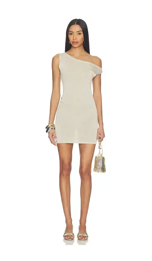 SNDYS Rahni Shimmer Knit Mini Dress