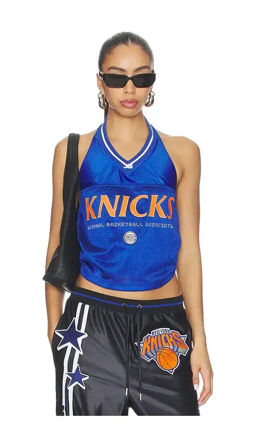 Off Season NY Knicks Jersey Halter Top