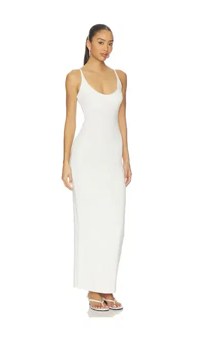 SKIMS Smooth Layers Skimpy Scoop Neck Dress | Thumbnail 2