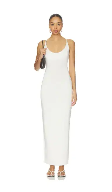 SKIMS Smooth Layers Skimpy Scoop Neck Dress | Thumbnail 1