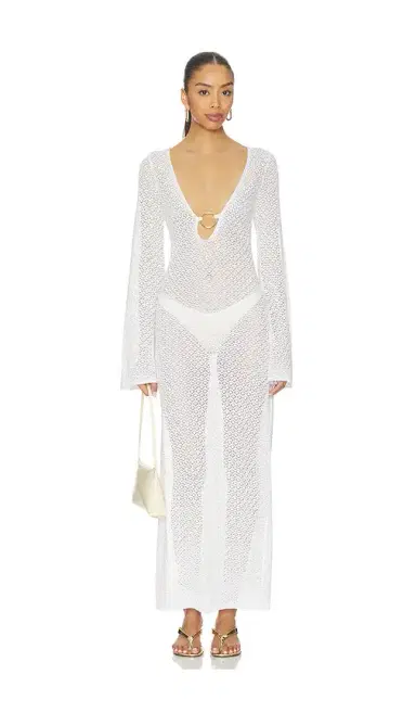 Bardot Bryn Crochet Maxi Dress | Thumbnail 2 Bardot Bryn Crochet Maxi Dress | Thumbnail 2