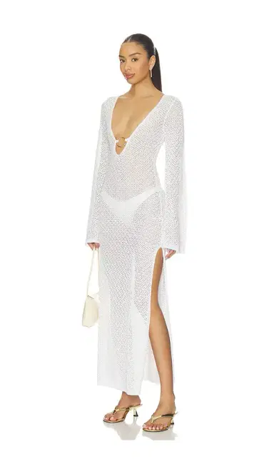 Bardot Bryn Crochet Maxi Dress | Thumbnail 1 Bardot Bryn Crochet Maxi Dress | Thumbnail 1
