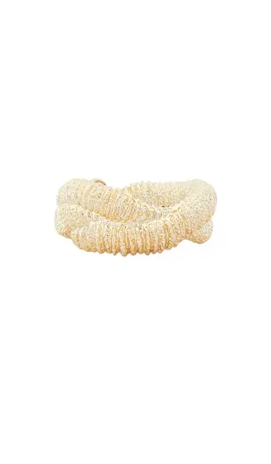 Self-Portrait Textured Gold Twisted Cuff | Thumbnail 2 Self-Portrait Textured Gold Twisted Cuff | Thumbnail 2