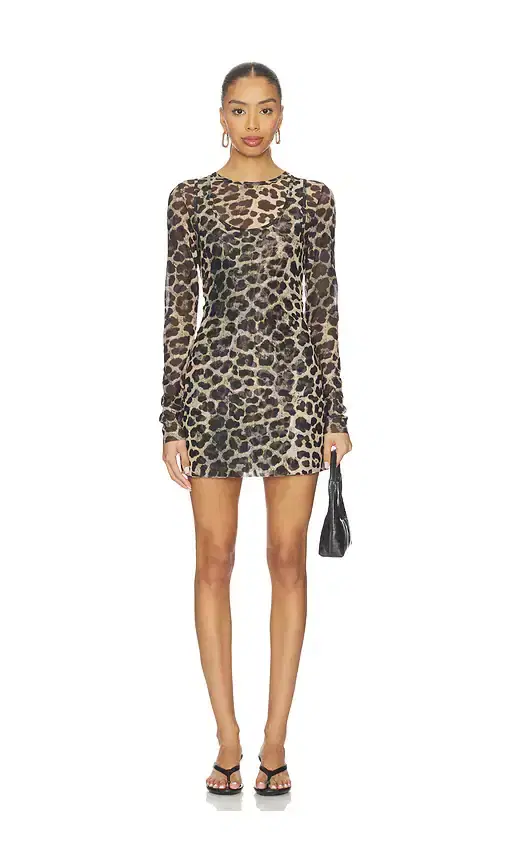 P.E Nation x REVOLVE Long Sleeve Mesh Mini Dress