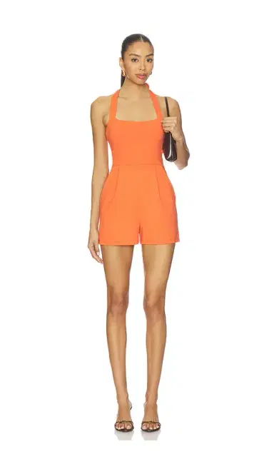 susana monaco Wire Strap Tie Romper | Thumbnail 1 susana monaco Wire Strap Tie Romper | Thumbnail 1