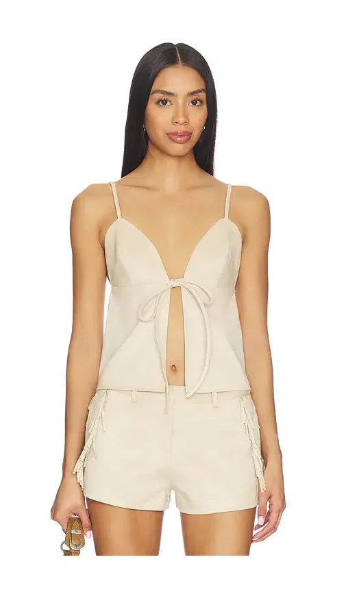 Wes Faux Suede Top