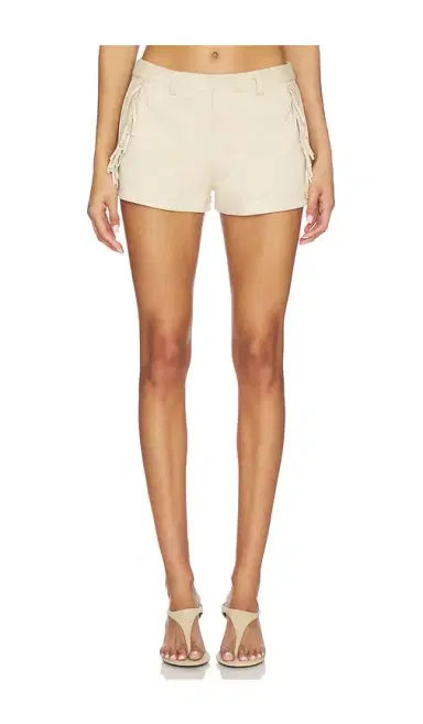 SNDYS Wes Faux Suede Fringe Short | Thumbnail 1 SNDYS Wes Faux Suede Fringe Short | Thumbnail 1