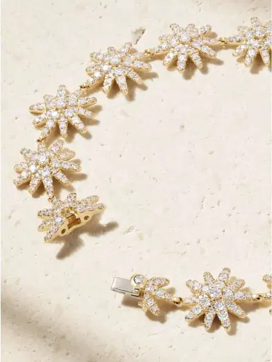 David Yurman Starburst 18-karat Gold Diamond Bracelet | Thumbnail 3