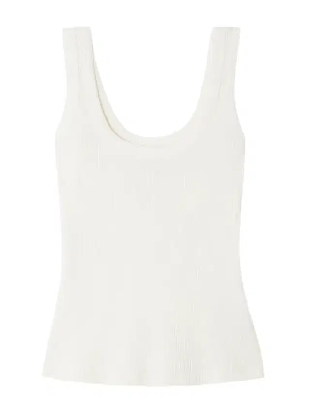 Faye Ribbed Stretch Organic Cotton And Tencel Lyocell-blend Tank