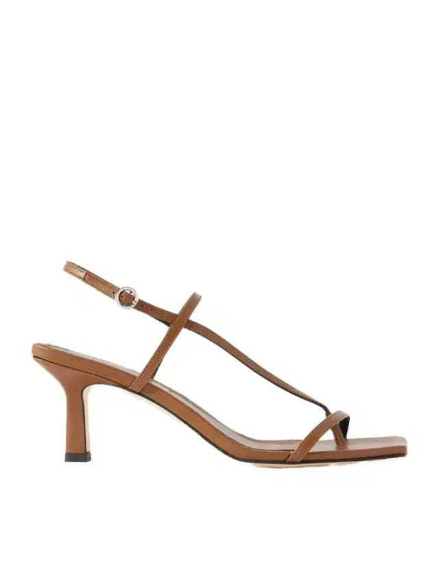 aeyde Elise Leather Slingback Sandals