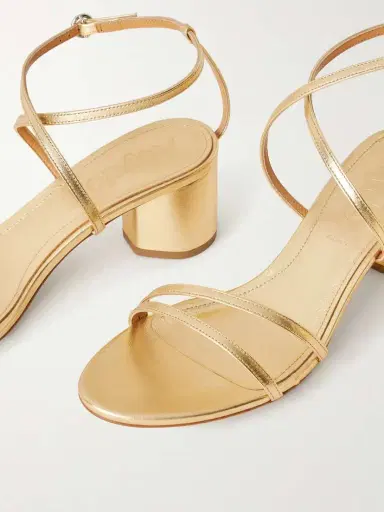 aeyde Mirella Metallic-leather Sandals | Thumbnail 5 aeyde Mirella Metallic-leather Sandals | Thumbnail 5