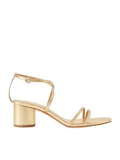 aeyde Mirella Metallic-leather Sandals | Thumbnail 1 aeyde Mirella Metallic-leather Sandals | Thumbnail 1
