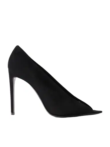 Valentino Garavani Révélé Pvc-trimmed Suede Sandals | Thumbnail 1