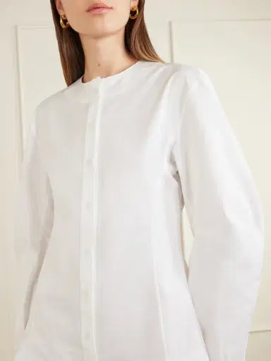 LIBEROWE Cotton-poplin Mini Shirt Dress | Thumbnail 4