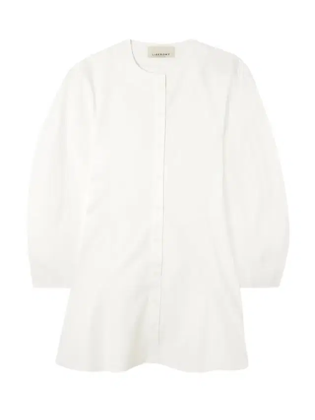 Cotton-poplin Mini Shirt Dress