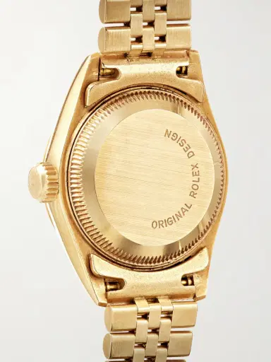 Stephanie Windsor + Rolex Vintage 1989 Datejust Automatic 26mm 18-karat Gold And Diamond Watch, Ref. No. 69178 (fits Up To 6" Wrist) | Thumbnail 4