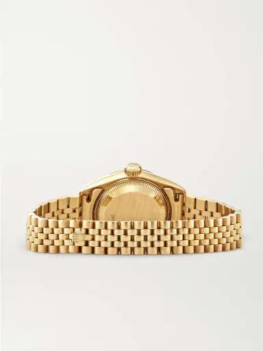 Stephanie Windsor + Rolex Vintage 1989 Datejust Automatic 26mm 18-karat Gold And Diamond Watch, Ref. No. 69178 (fits Up To 6" Wrist) | Thumbnail 6