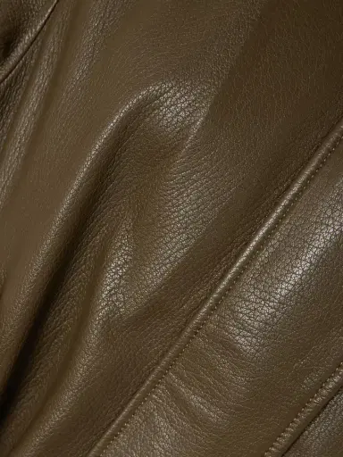 Nour Hammour Hooded Textured-leather Bomber Jacket | Thumbnail 4 Nour Hammour Hooded Textured-leather Bomber Jacket | Thumbnail 4