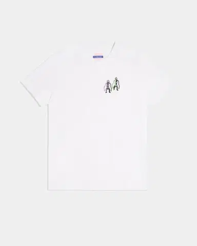 Emporio Sirenuse Monkeys T-Shirt White Multi | Thumbnail 1