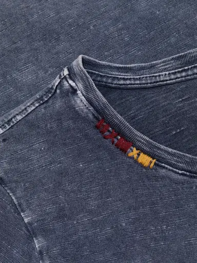 Cinq à Sept Women's Aint My First Rodeo Embellished Shrunken T-Shirt - Navy Multi | Thumbnail 7