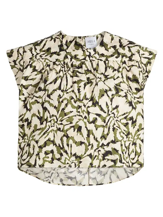 Women's Alina Floral Crop Top - Patchwork Butterfly