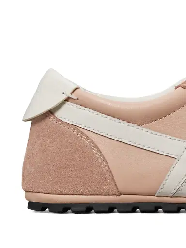 Tory Burch Women's Hank Field Suede Low-Top Sneakers - Rose Silk - Size 9 | Thumbnail 4 Tory Burch Women's Hank Field Suede Low-Top Sneakers - Rose Silk - Size 9 | Thumbnail 4