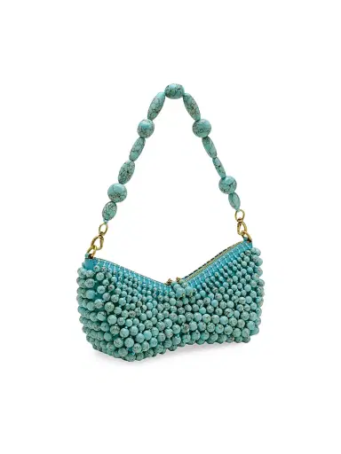 Cult Gaia Women's Mercier Beaded Shoulder Bag | Thumbnail 5 Cult Gaia Women's Mercier Beaded Shoulder Bag | Thumbnail 5