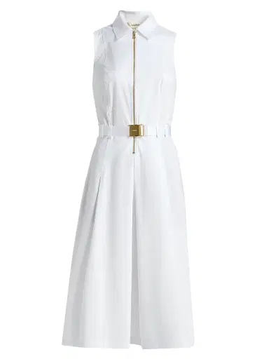 L'Agence Women's Kylo Belted Midi-Shirtdress | Thumbnail 1