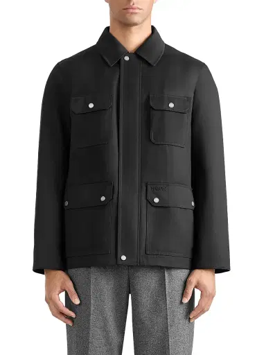 Mackage Men's Bruno Twill Chore Jacket - Black | Thumbnail 3