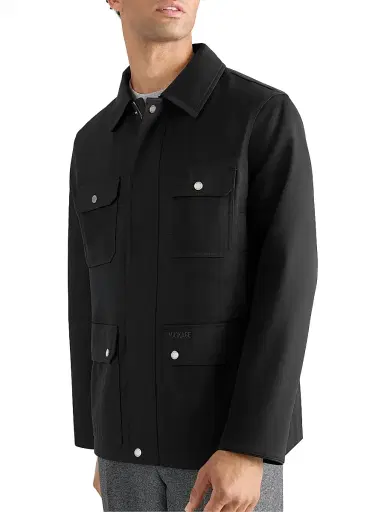 Mackage Men's Bruno Twill Chore Jacket - Black | Thumbnail 8