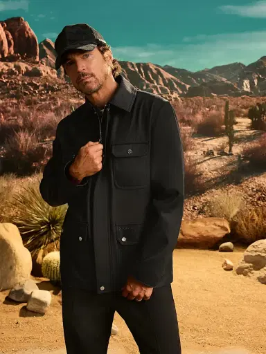 Mackage Men's Bruno Twill Chore Jacket - Black | Thumbnail 9