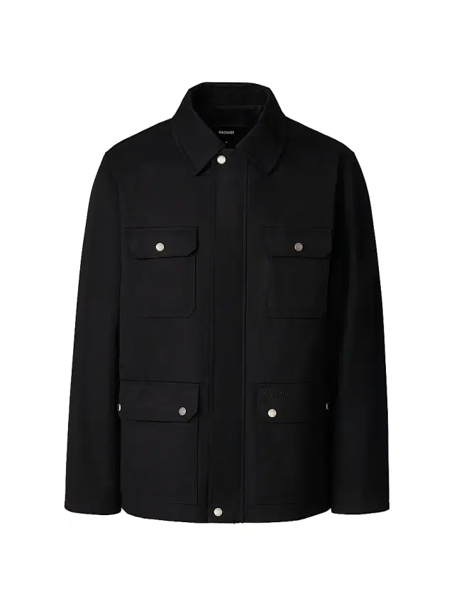 Men's Bruno Twill Chore Jacket - Black