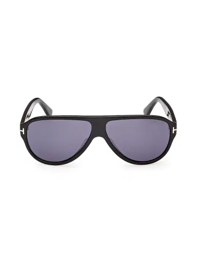 Tom Ford Men's Samuele 61MM Pilot Sunglasses - Black Blue | Thumbnail 2 Tom Ford Men's Samuele 61MM Pilot Sunglasses - Black Blue | Thumbnail 2