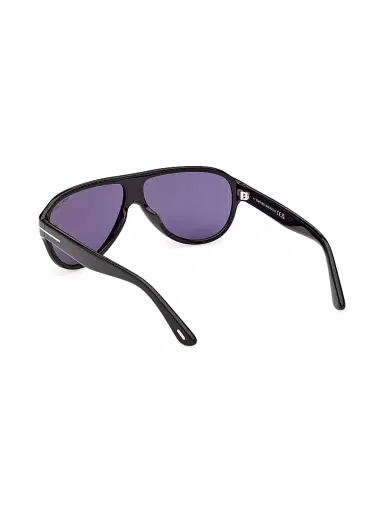 Tom Ford Men's Samuele 61MM Pilot Sunglasses - Black Blue | Thumbnail 4 Tom Ford Men's Samuele 61MM Pilot Sunglasses - Black Blue | Thumbnail 4