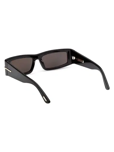 Tom Ford Men's 55MM Rectangular Sunglasses - Black | Thumbnail 4 Tom Ford Men's 55MM Rectangular Sunglasses - Black | Thumbnail 4