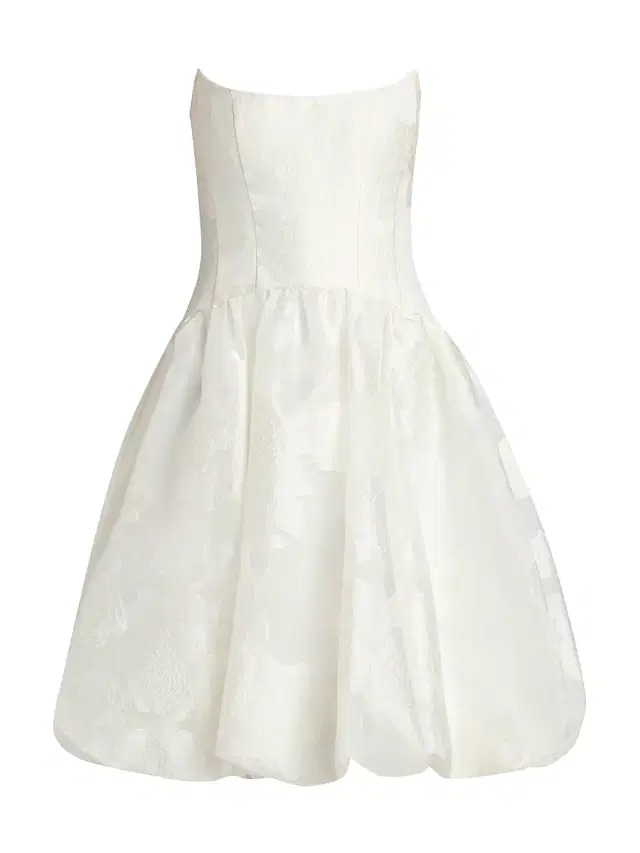 Women's Floral Satin Cocktail Minidress -