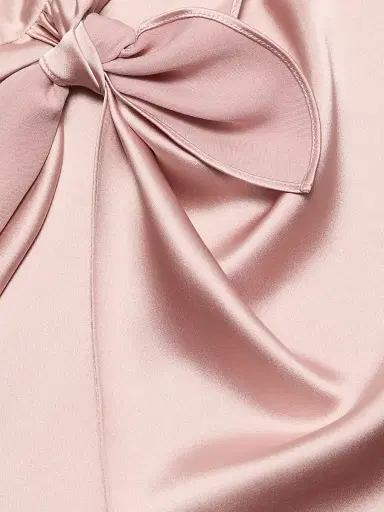 Tanya Taylor Women's Lydia Satin Crepe Miniskirt - Ballet Pink | Thumbnail 7 Tanya Taylor Women's Lydia Satin Crepe Miniskirt - Ballet Pink | Thumbnail 7