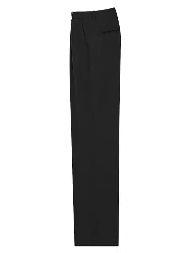 Saint Laurent Women's Pants in Wool | Thumbnail 2 Saint Laurent Women's Pants in Wool | Thumbnail 2