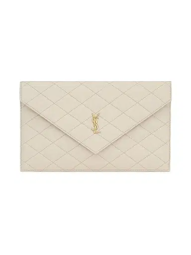 Saint Laurent Women's Paris Pouch in Lambskin | Thumbnail 3 Saint Laurent Women's Paris Pouch in Lambskin | Thumbnail 3