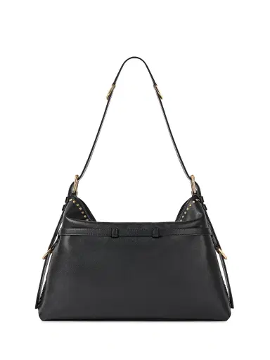 Givenchy Women's Voyou Shoulder Bag in Leather with Studs - Black | Thumbnail 3 Givenchy Women's Voyou Shoulder Bag in Leather with Studs - Black | Thumbnail 3