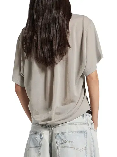 Balenciaga Women's Top - Grey - Size Large | Thumbnail 3