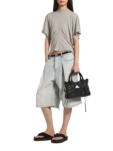 Balenciaga Women's Top - Grey - Size Large | Thumbnail 6