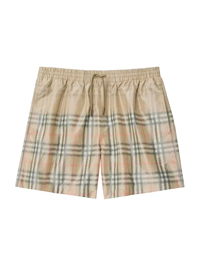 Men's Seb Check Swim Shorts - Sand Ip Check